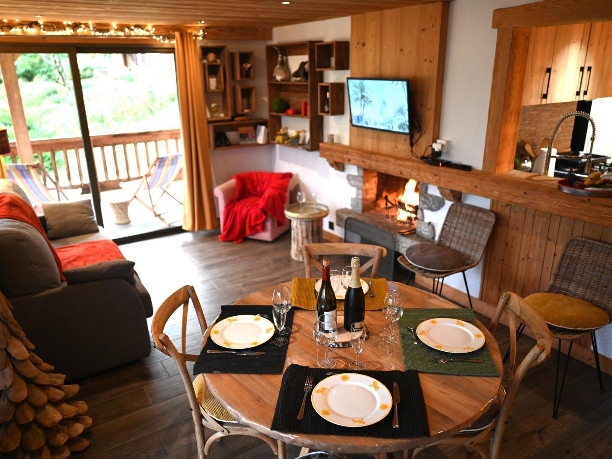 Appartement 2 Chambres Proche Pistes Avec Balcon Et Parking - Fr-1-459-181 La Clusaz Buitenkant foto
